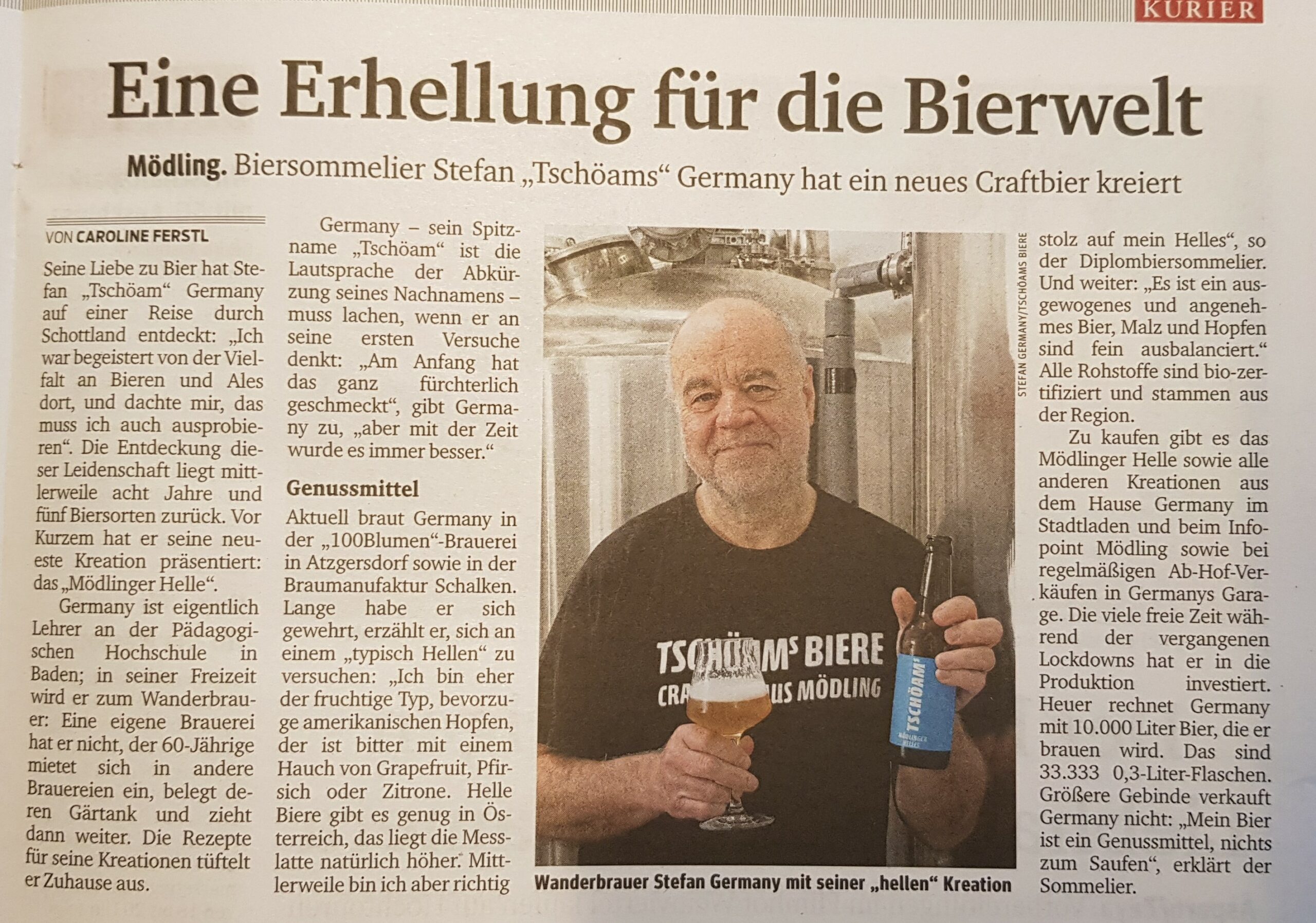2021 04 02 Artikel im NÖ-Kurier